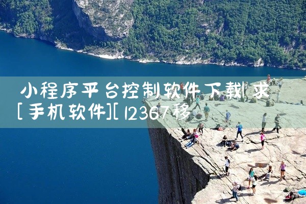 小程序平台控制软件下载